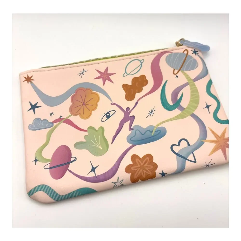 IPSY Makeup / Small Cosmetic Glam Bags Set of Four (4) Assorted Designs NEW